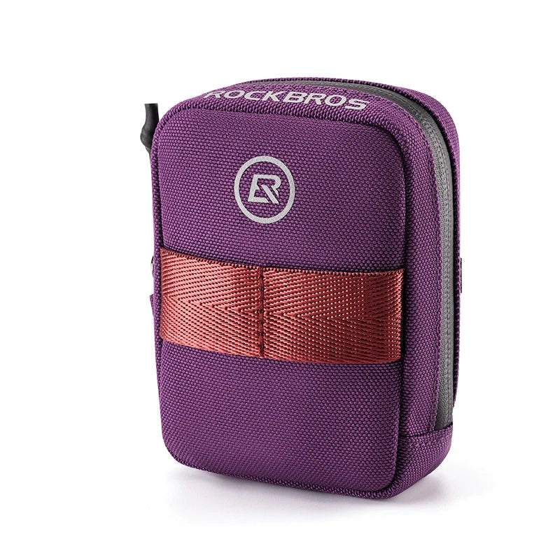 Bolsa de Selim RockBros Mini para Bicicleta - Leve, Pequena e Multifuncional!