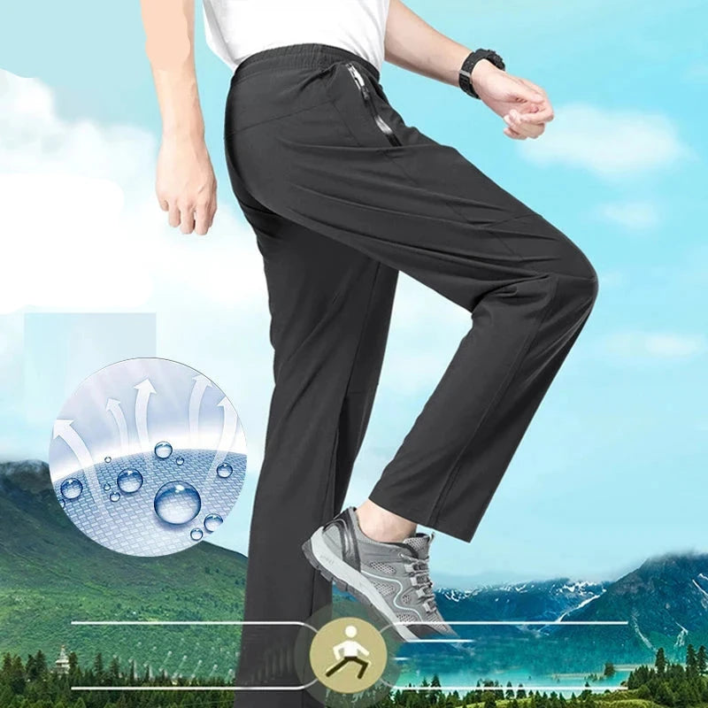 Calças Masculinas Goup Trekking para Caminhada com Bolsos Zíper e Secagem Rápida - Goup Sports