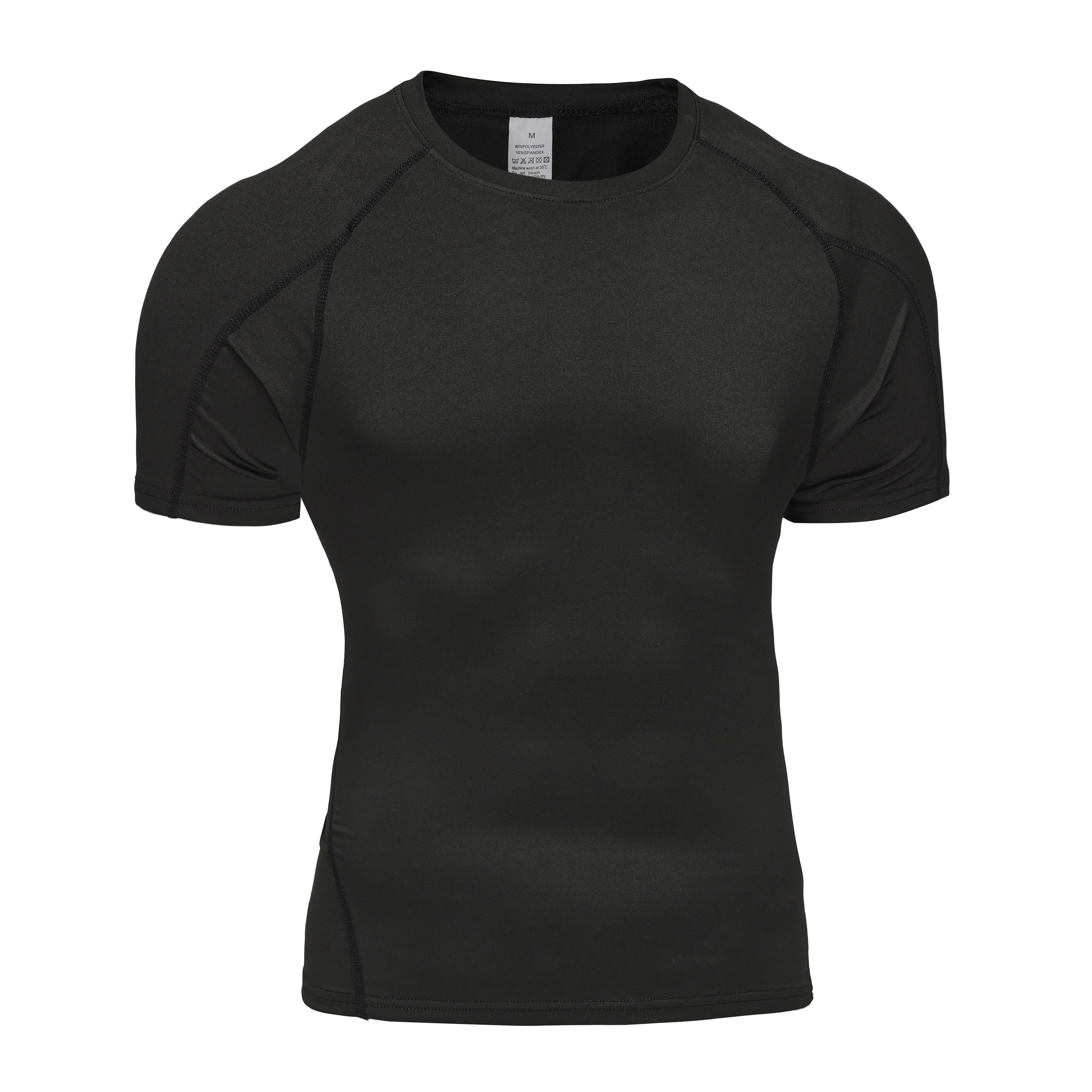 Camiseta CompressionFit Masculina, Performance para Esportes de Verão - Potencialize Seu Treino com Conforto e Estilo!