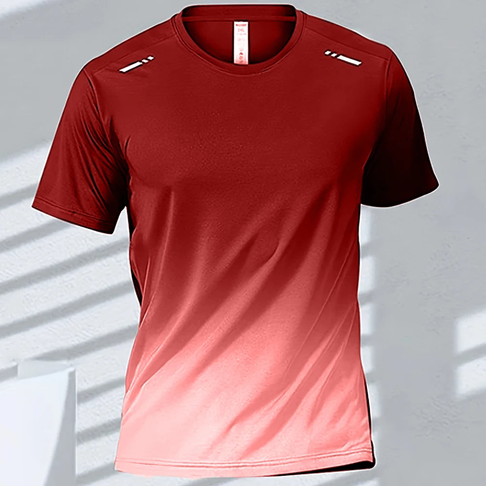 Camiseta Masculina Gradient Dry - Leveza, Conforto e Performance em Cada Movimento.
