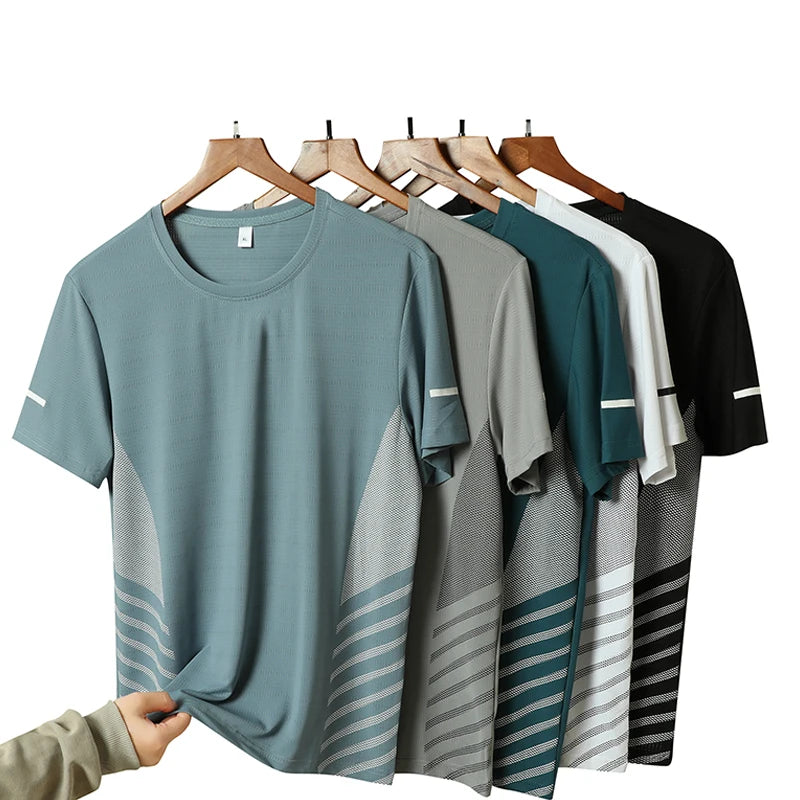 Camiseta Masculina Running Ice Silk - Leveza e Performance
