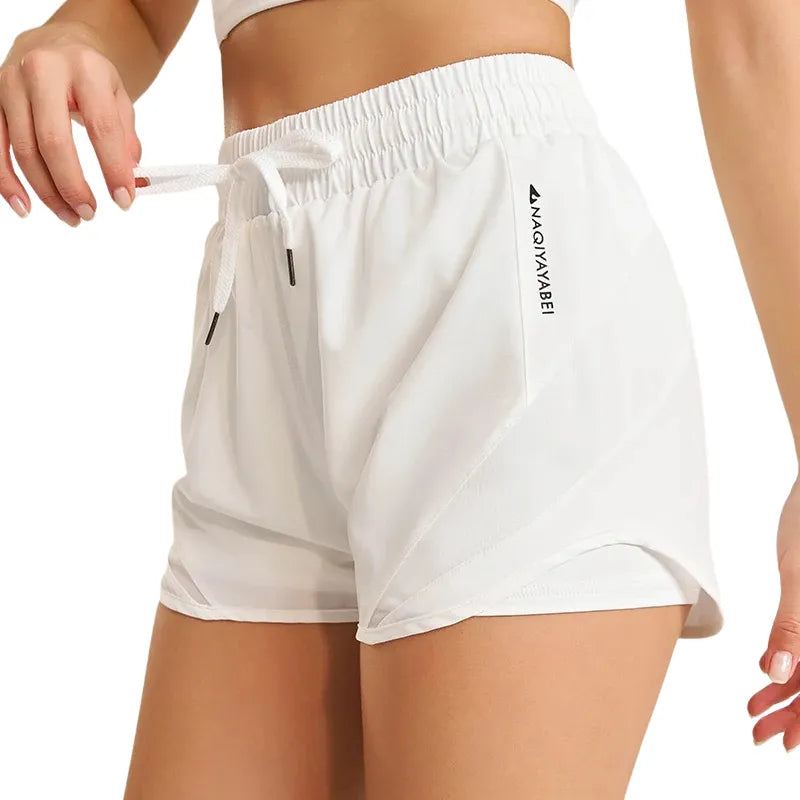 Shorts Fitness Femininos de Cintura Alta - Goup Sports