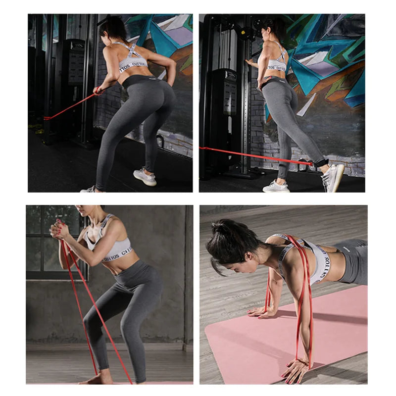 Faixa de Resistência Individual FlexFit, Força e Elasticidade para Treinos Personalizados - Eleve Seu Treino com Versatilidade e Eficácia