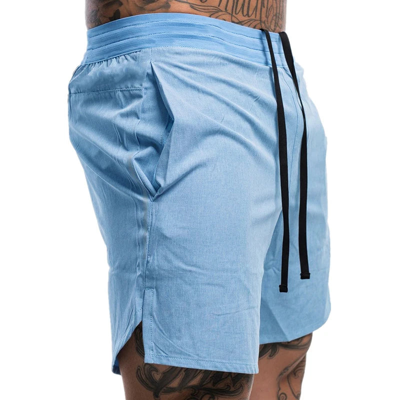 Short Masculino Fitness Goup Sports – Respirável e de Secagem Rápida