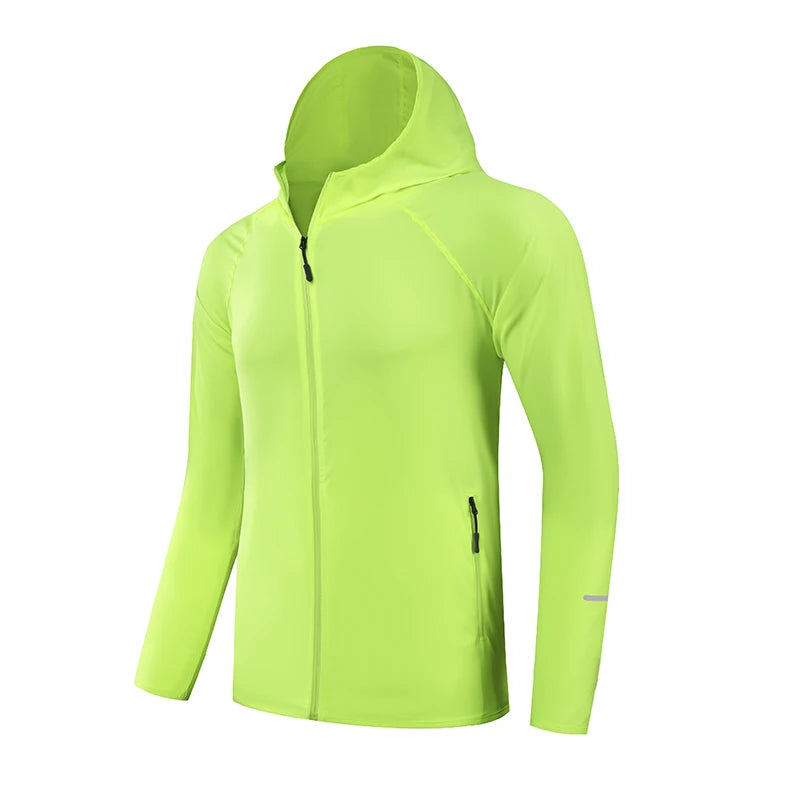 Jaqueta Masculina Reflex ProRun com Proteção Solar - Proteção, Conforto e Visibilidade em Cada Treino!