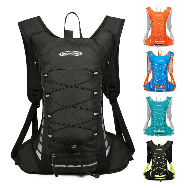 Mochila de Hidratação AdventureFlow – Ideal para Ciclistas, Corredores e Aventureiros!