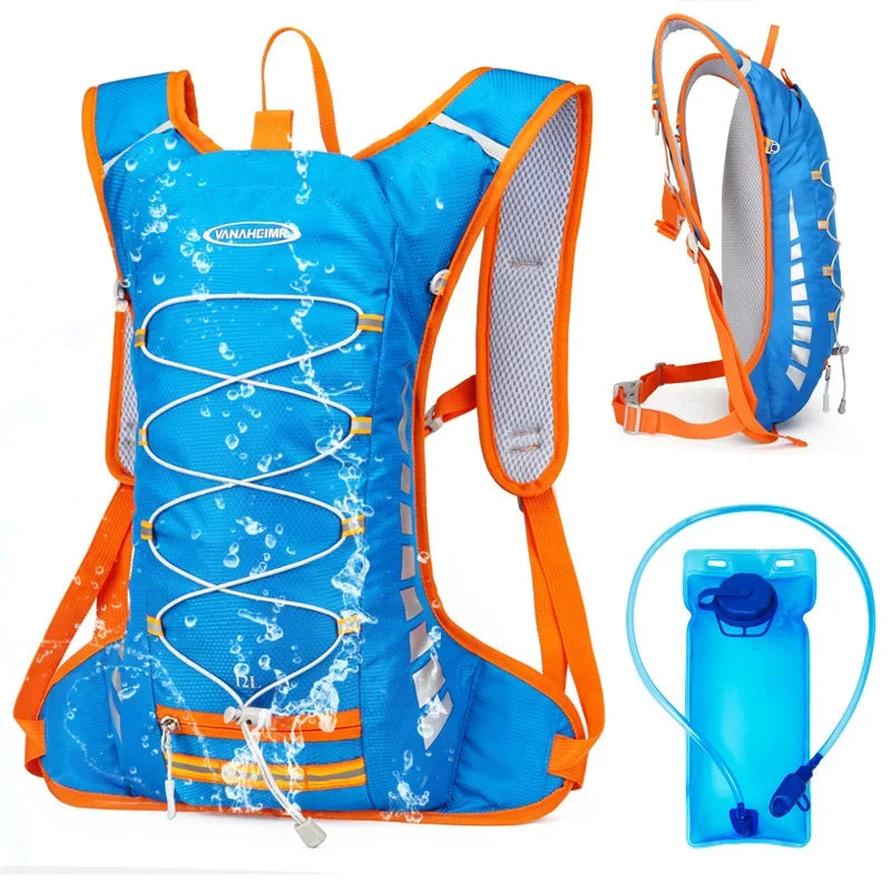 Mochila de Hidratação AdventureFlow – Ideal para Ciclistas, Corredores e Aventureiros!