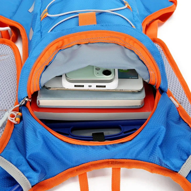 Mochila de Hidratação AdventureFlow – Ideal para Ciclistas, Corredores e Aventureiros!