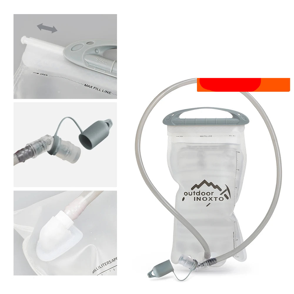 Mochila de Hidratação Ultra Leve TrailFlow 8L - Praticidade e Hidratação para Suas Aventuras!