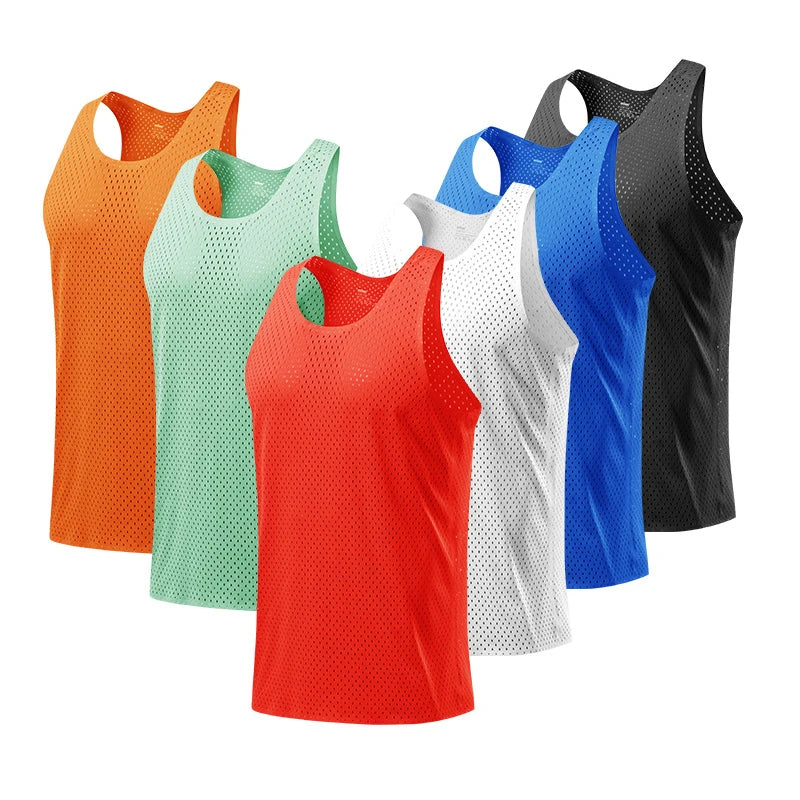 Regata Masculina Mesh DryFit, Leveza e Desempenho com Estilo e Conforto Absoluto.&nbsp;