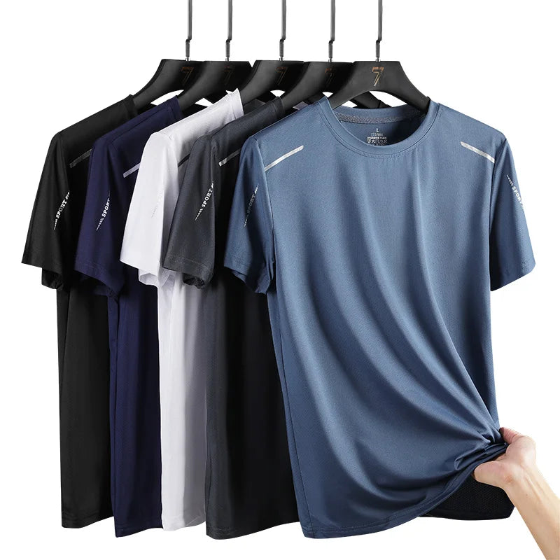 Camiseta Masculina Tech Run Pro – Performance e Estilo Goup Sports