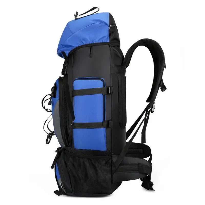 Mochila Impermeável UltraCap 90L para Trilhas e Camping
