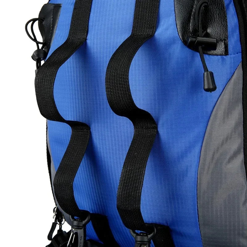 Mochila Impermeável UltraCap 90L para Trilhas e Camping