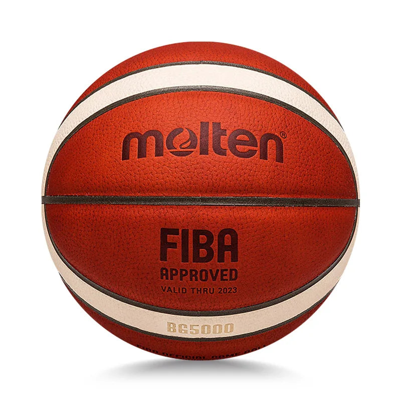 BG5000-Molten 7 Basquete e Saco, Indoor e Outdoor Cement Ground, Resistente ao Desgaste, Adulto e Juventude, Competição Treinamento Especial