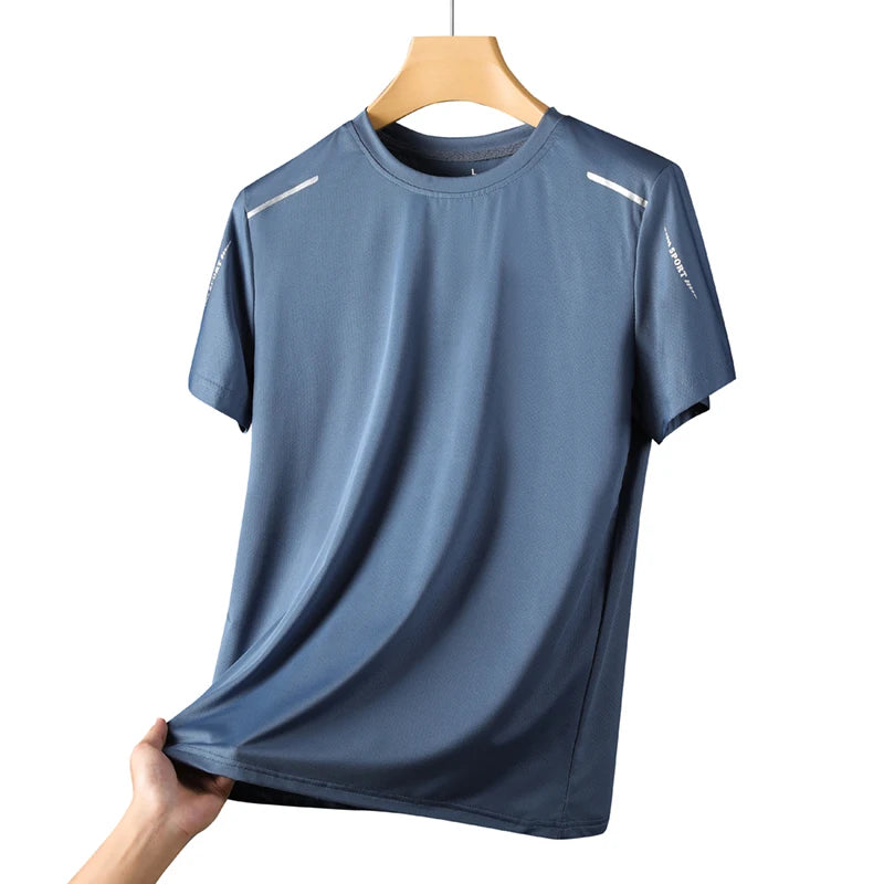 Camiseta Masculina Tech Run Pro – Performance e Estilo Goup Sports