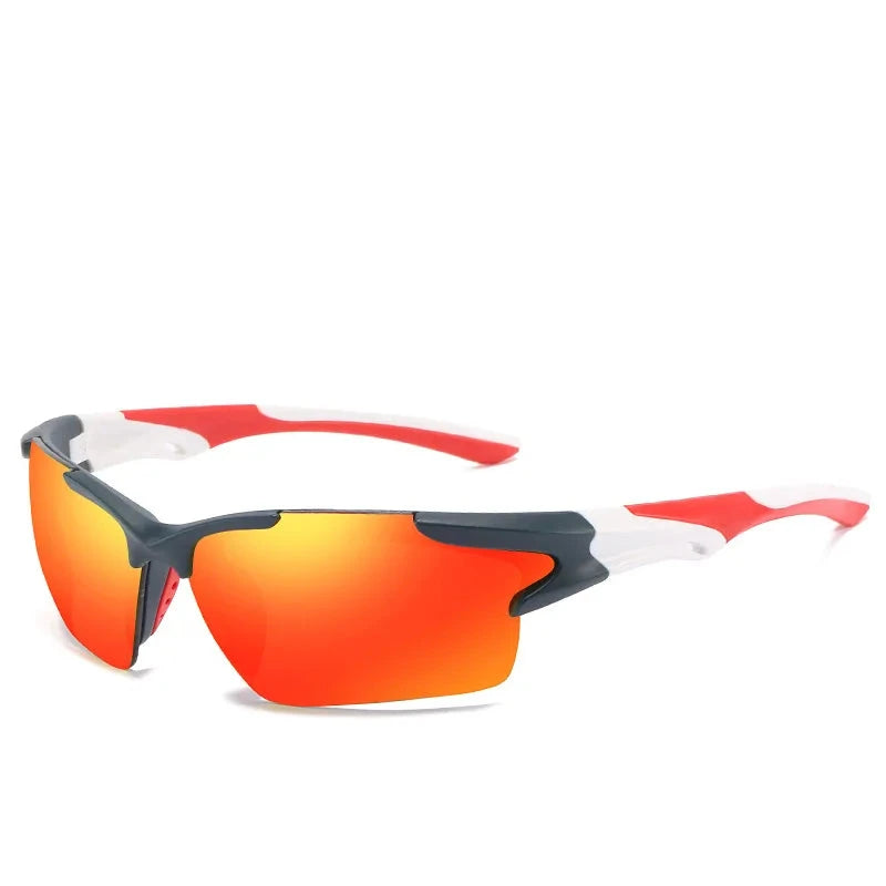 Óculos de sol dos esportes das mulheres dos homens óculos de sol dustproof clássico dazzle cor filme condução pesca motocicleta correndo viagens