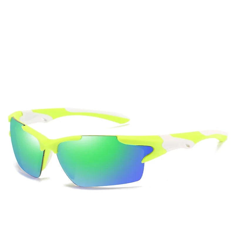 Óculos de sol dos esportes das mulheres dos homens óculos de sol dustproof clássico dazzle cor filme condução pesca motocicleta correndo viagens