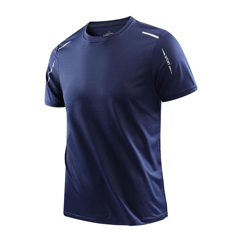 Camiseta Masculina Tech Run Pro – Performance e Estilo Goup Sports