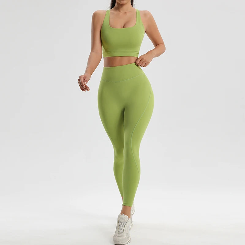 Conjunto Fitness Feminino Two Piece - Goup Sports