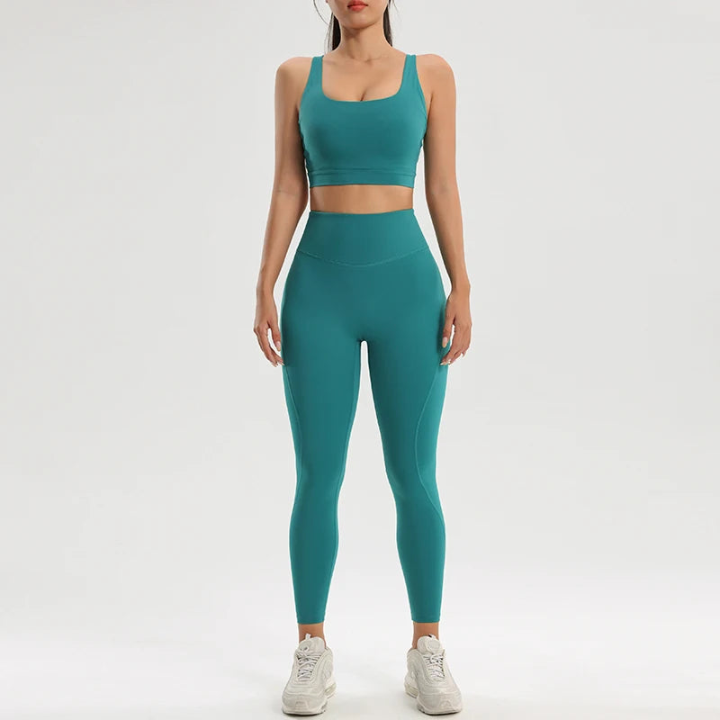 Conjunto Fitness Feminino Two Piece - Goup Sports