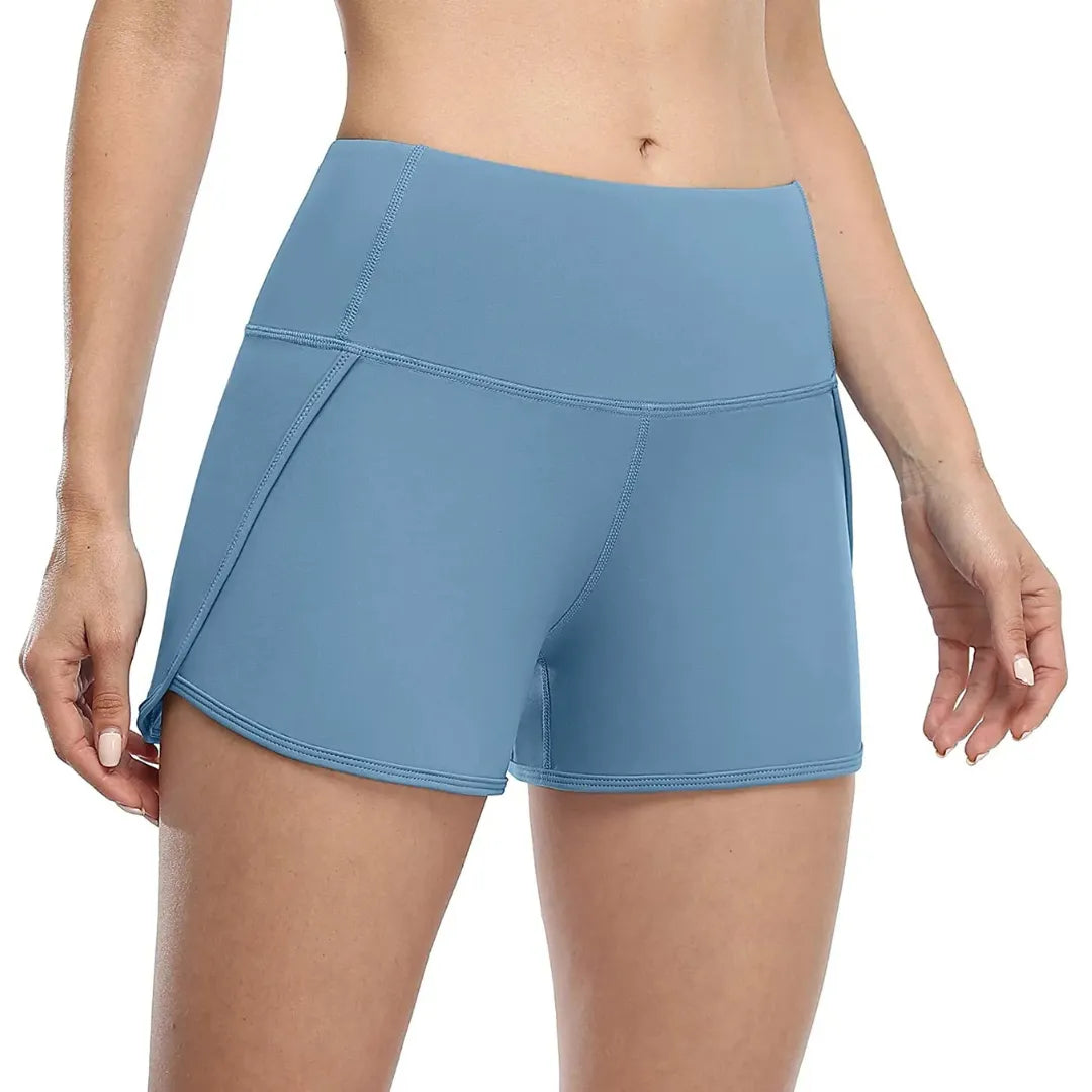 Shorts Femininos FlexFit Goup Sports – Mobilidade, Conforto, Estilo Minimalista e Desempenho Máximo Para Sua Corrida