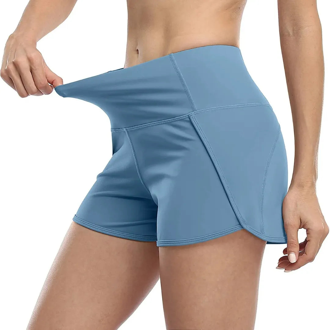 Shorts Femininos FlexFit Goup Sports – Mobilidade, Conforto, Estilo Minimalista e Desempenho Máximo Para Sua Corrida