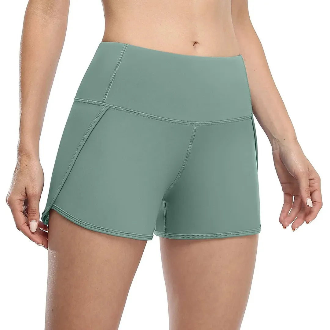 Shorts Femininos FlexFit Goup Sports – Mobilidade, Conforto, Estilo Minimalista e Desempenho Máximo Para Sua Corrida