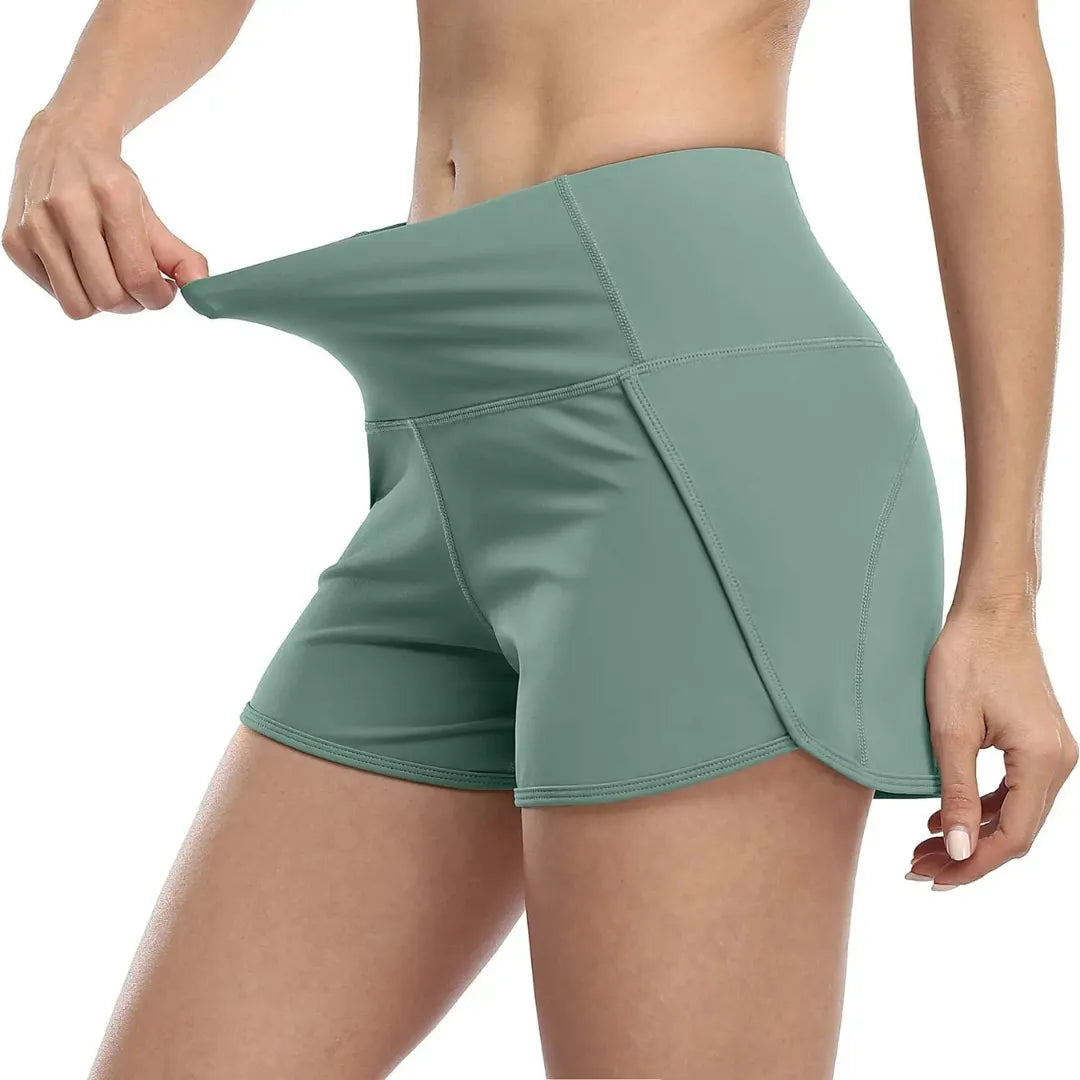 Shorts Femininos FlexFit Goup Sports – Mobilidade, Conforto, Estilo Minimalista e Desempenho Máximo Para Sua Corrida