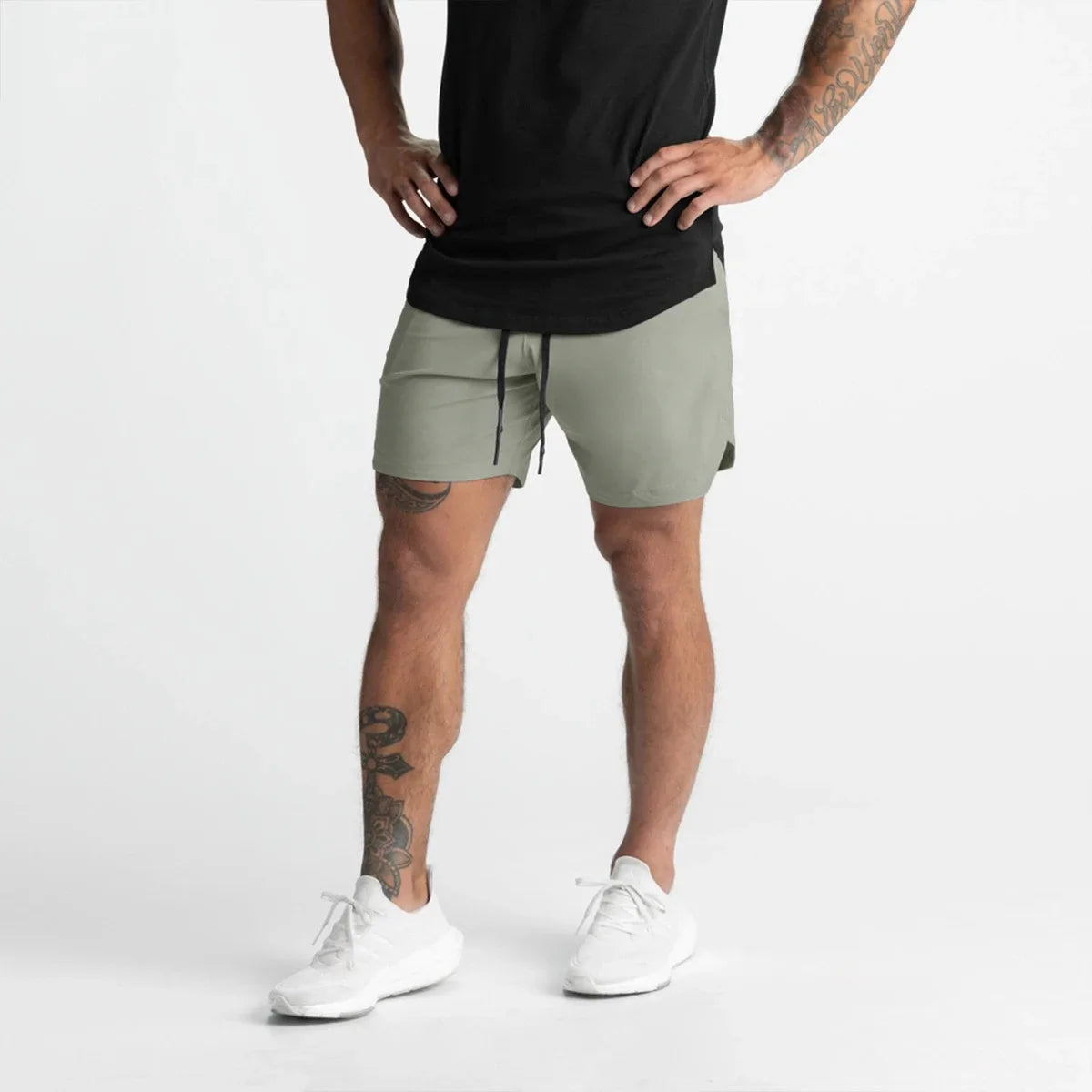 Shorts Masculino Goup QuickFlow - Estilo Versátil e Alta Performance para Qualquer Ocasião